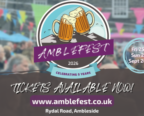 AmbleFest 2026 craft beer and live music festival in Ambleside Lake District